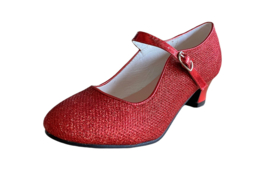 Flamenco Schuhe Glamour rot