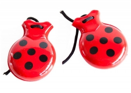 Spanish Castanets red black