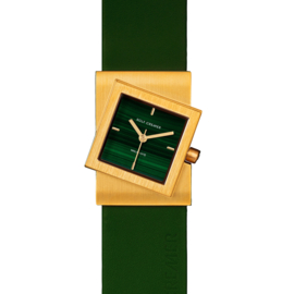 Rolf Cremer Turn S 507786 Stone Edition Horloge Malachite 25 mm