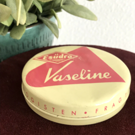 Vintage blikje Vaseline, "Esüdro"