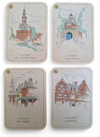 Vintage spel: "Hollandsch Steden Kwartet 1940"