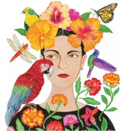 Servetten(20x) 'Frida Khalo, La Dolorosa
