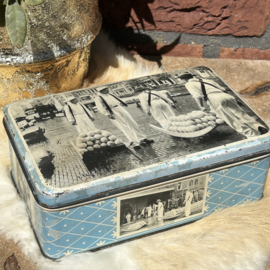 Vintage steden blik 'Alkmaar', Kaasmarkt