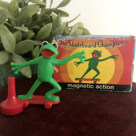 Vintage "Magneto" Spielwaren; "The skateboard Champion", nr. 3142, Collecters item!