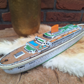 Vintage blikken Cruise-schip  'Nadine' friction,