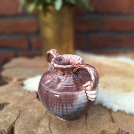 Vintage 'Amfora' vaasje West Germany, H 10 cm