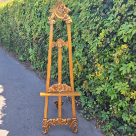 Te huur:  Schildersezel goud 'barok'