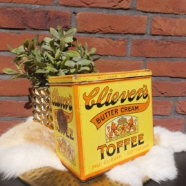 Vintage blik 'Cliever's Butter cream Toffee