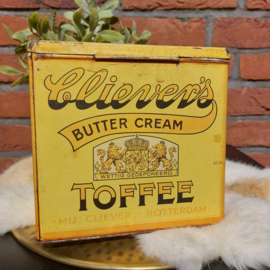Vintage blik 'Cliever's Butter cream Toffee