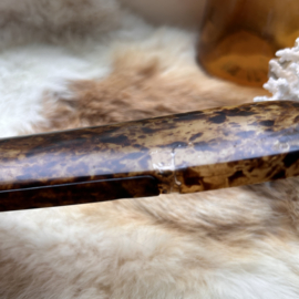 Antiek brilletje in schildpad brillenkoker, ca. 1940