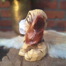 Vintage spaarpot 'Droopy' hond/ Basset, Jaren '70