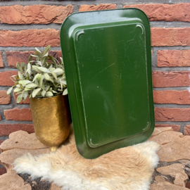 Vintage metalen Coca-Cola dienblad: 'Hamilton King Girl', 70's