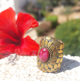 Tibetaanse ring "Ibiza 17", mt. 19