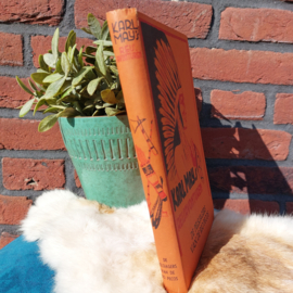 Vintage boek: Karl May's Reisavonturen: De Pelsjagers van de Rio Pecos