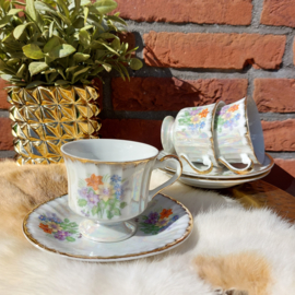 Vintage kop en schotel 13: Duchess fine porcelain