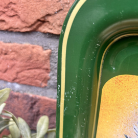 Vintage metalen Coca-Cola dienblad: 'Hamilton King Girl', 70's