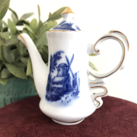 Vintage mini koffiepot, feinest PMI porzellan