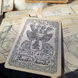Vintage spel: 'Beesten Kwartet'
