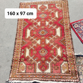 Te huur:  Perzisch tapijt blauw 160 x 97 cm.