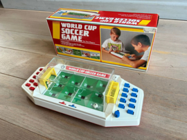 Vintage spel: World cup soccer game, voor 2 spelers, Jaren '70