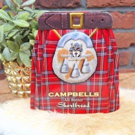 Vintage Campbell’s Kilt vormige 'shortbread' blik