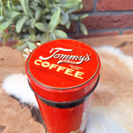 Antiek blik  'Tommy's brand, coffee', Thomas W. Simms Coffee Roasters