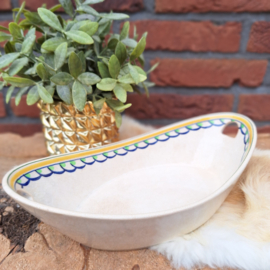 Antieke schaal Villeroy & Boch Dresden met nr. 7082