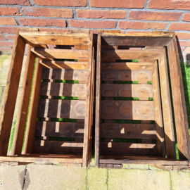 Vintage houten krat 'Friesche Vlag'