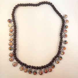 SALE: Ketting Reli zwart, zonder kruis