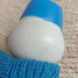 Vintage wind up rubber duck trommelaar