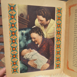 Jubileum Prentenboek  'Onze Geliefde Vorstin Koningin Wilhelmina'