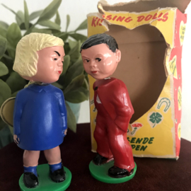 Vintage"Magneto"Spielwaren; "Kissing dolls", nr. 168, Collecters item!