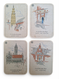Vintage spel: "Hollandsch Steden Kwartet 1940"