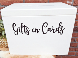 Te huur: Enveloppenbox Gifts & Cards