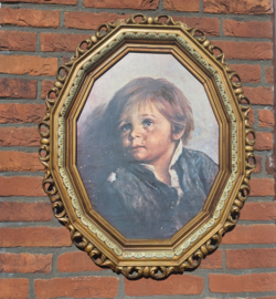 Vintage schilderij "Huilende jongen" van Bragolin