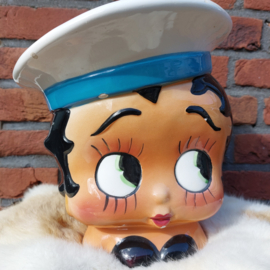 Vintage Betty Boop 'sailor' spaarpot, keramiek