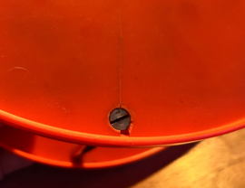 Vintage plastic (kruiden) draaiplateau, made in Italy