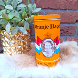 Vintage blik 'De Ruijter' Oranje hagel