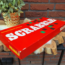 Vintage scrabble spel van 'Spears' 1968,  inclusief draaitafel