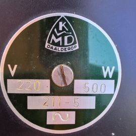 Vintage roestvrijstalen broodrooster Daalderop model 211-5, nr. 1