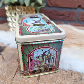 Vintage blik  'Säkerhets tändstickor' oftewel Zwaluw lucifers, blauw