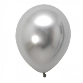 Metallic ballonnen(10) zilver