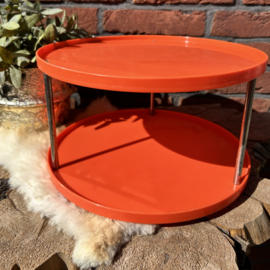 Vintage plastic (kruiden) draaiplateau, made in Italy