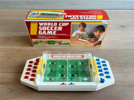 Vintage spel: World cup soccer game, voor 2 spelers, Jaren '70