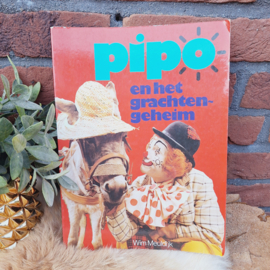 Vintage boekje Pipo en het grachtengeheim van Wim Meuldijk