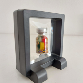 Display "window" frame met zéér rekbaar folie 7 x 7 cm