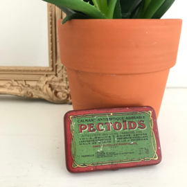 Vintage blikje "Calmant antiseptique PECTOIDS"