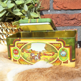 Vintage blik "Douwe Egberts/ Pickwick thee" Diligence(postkoets) 3.