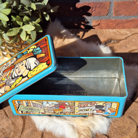 Vintage langwerpig blik Peijnenburg 'Couque de Paris'