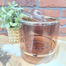 Vintage wijncooler 'Spong Ice Cool',  kunststof 'Smoked'